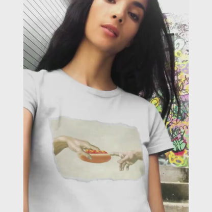 The Creation Of Hot dog Shirt