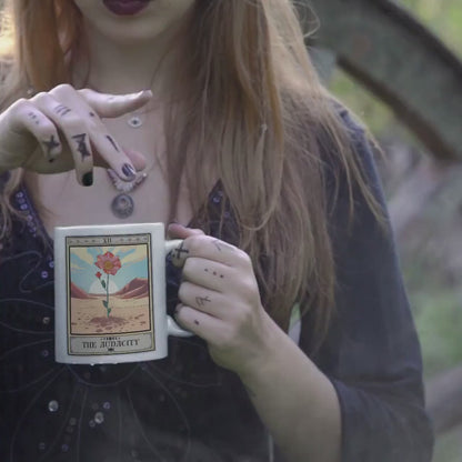 The Audacity Tarot Card Mug